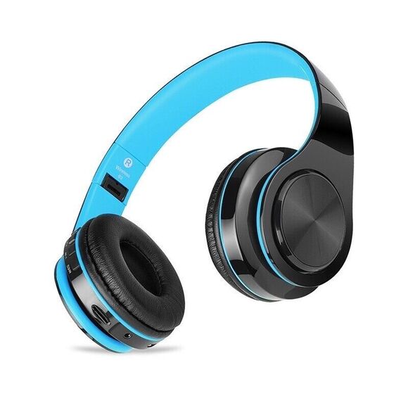 Sports Wireless Headphones Bluetooth Headphones Over Ear MIC Foldable TF Card - Picture 12 of 16